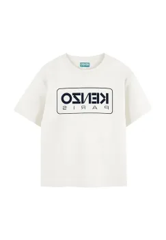 Kenzo Kids tricou de bumbac pentru copii culoarea alb, cu imprimeu, K61494 imagine