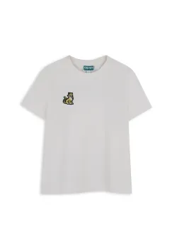 Kenzo Kids tricou de bumbac pentru copii culoarea alb, cu imprimeu, K61506 imagine