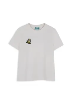 Kenzo Kids tricou de bumbac pentru copii culoarea alb, cu imprimeu, K61506 imagine