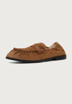 Kenzo  loafers slip-on pentru femei din piele intoarsa imagine
