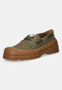 Kenzo mocasini Derby culoarea verde, FF55DB720F52.50 imagine