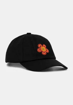 Kenzo sapca de baseball din bumbac culoarea negru, FF68AC311F44 imagine