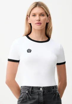 Kenzo tricou culoarea alb, FF52TS1564SJ imagine