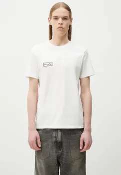 Kenzo tricou din bumbac barbati, culoarea alb, cu imprimeu, FF55TS5254SO.02 imagine