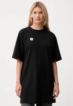Kenzo tricou din bumbac culoarea negru, FF52RO7914SG imagine