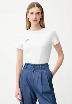 Kenzo tricou din bumbac culoarea turcoaz, FF62TS2564SO imagine