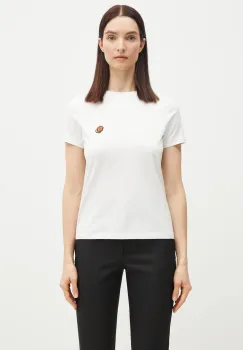 Kenzo tricou din bumbac Pop femei, culoarea alb, FF52TS1674SO.02 imagine