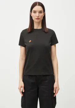 Kenzo tricou din bumbac Pop femei, culoarea negru, FF52TS1674SO.99J imagine