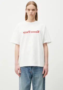 Kenzo tricou din bumbac x Verdy culoarea alb, cu imprimeu, FF58TS4814SG.02 imagine