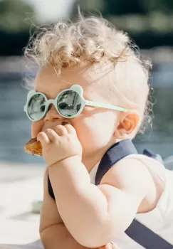 Ki ET LA ochelari de soare copii Ourson culoarea verde imagine