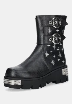 Koi Footwear botine Eclipsed Rituals culoarea negru, cu platforma, izolare usoara, KK24 imagine