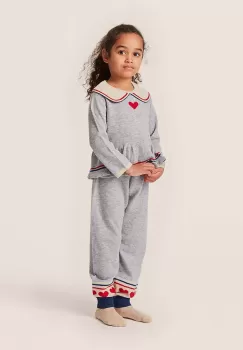 Konges Slojd bluza copii culoarea gri imagine