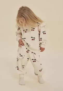 Konges Slojd bluza copii culoarea roz, modelator imagine