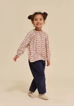 Konges Slojd bluza copii culoarea roz, modelator imagine