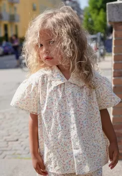 Konges Slojd bluza de bumbac pentru copii modelator imagine
