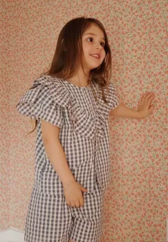 Konges Slojd bluza de bumbac pentru copii modelator imagine