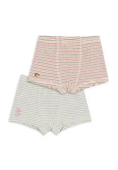 Konges Slojd boxeri copii BASIC 2 PACK BOY BOXERS GOTS 2-pack imagine