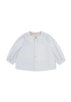 Konges Slojd camasa de bumbac pentru copii RILO COLLAR SHIRT GOTS KS103966 imagine