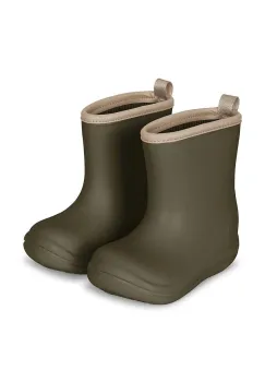 Konges Slojd cizme copii LUC LIGHTWEIGHT RAIN BOOT culoarea verde, KS100359 imagine
