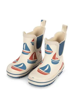 Konges Slojd cizme copii ROI PRINTED RAIN BOOT imagine