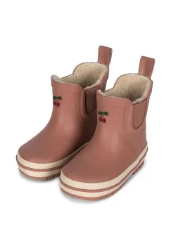 Konges Slojd cizme copii ROI RAIN BOOT LOW culoarea roz, KS101290 imagine