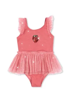 Konges Slojd costum de baie dintr-o bucata pentru copii AMANDINE SWIMSUIT culoarea roz, KS102688 imagine