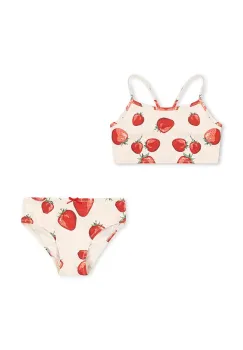 Konges Slojd costum de baie pentru copii din doua piese FRAGO BIKINI GRS culoarea bej, KS102231 imagine