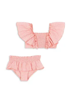 Konges Slojd costum de baie pentru copii din doua piese FRESIA BIKINI culoarea roz, KS102503 imagine