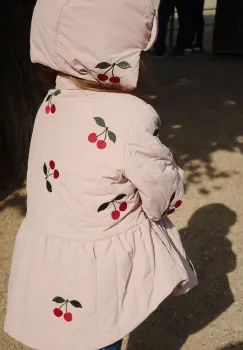 Konges Slojd geaca bomber pentru copii JUNA BOMBER JACKET culoarea roz, KS103483 imagine