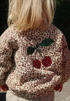 Konges Slojd geaca bomber pentru copii JUNO PRINTED SEQUIN BOMBER JACKET imagine