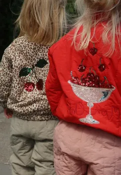 Konges Slojd geaca bomber pentru copii JUNO SEQUIN BOMBER JACKET imagine