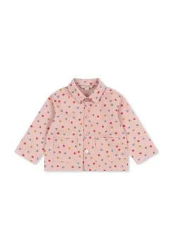 Konges Slojd geaca copii FEN JACKET GOTS culoarea roz, KS101976 imagine