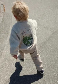 Konges Slojd geaca copii JAZZ TEDDY JACKET GRS imagine