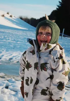 Konges Slojd geaca copii MISMOU JACKET culoarea bej, KS101269 imagine