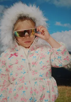 Konges Slojd geaca copii SIGGE JACKET GRS culoarea bej, KS103534 imagine