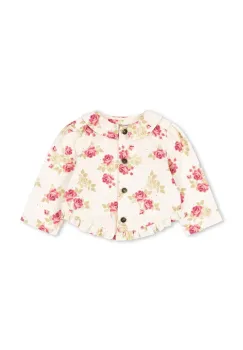 Konges Slojd geaca de blugi pentru copii MAGOT FRILL JACKET GOTS imagine