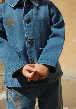 Konges Slojd geaca de blugi pentru copii MAGOT JACKET GOTS imagine