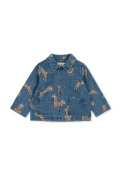 Konges Slojd geaca de bumbac pentru copii MAGOT JACKET GOTS culoarea bleumarin, KS103886 imagine