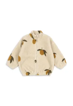 Konges Slojd geaca JODY TEDDY JACKET GRS culoarea bej, KS103479 imagine