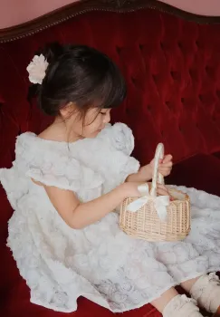 Konges Slojd geanta cosmetice CELEBRATION BASKET culoarea bej, KS103578 imagine