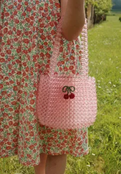 Konges Slojd geanta fete PERLA BAG culoarea roz, KS102397 imagine