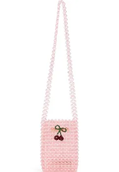 Konges Slojd geanta fete PERLA STRAP WALLET culoarea roz, KS102398 imagine