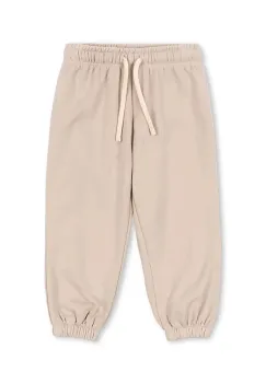 Konges Slojd pantaloni copii LOU SWEAT PANTS OCS culoarea bej, uni, KS103867 imagine