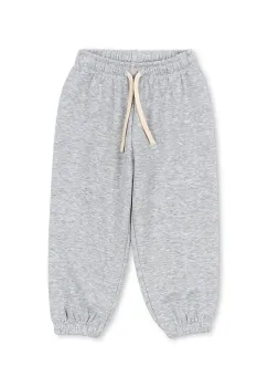 Konges Slojd pantaloni copii LOU SWEAT PANTS OCS culoarea gri, uni, KS103867 imagine