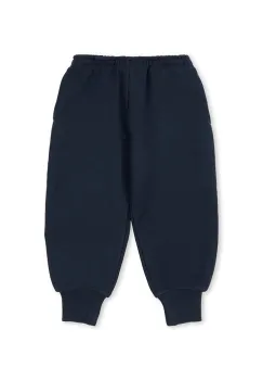 Konges Slojd pantaloni copii LOUPY LOU SWEAT PANTS OCS culoarea bleumarin, uni, KS103873 imagine