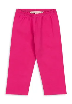 Konges Slojd pantaloni de bumbac pentru copii BABETTE PANTS GOTS culoarea roz, neted, KS102560 imagine