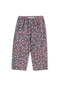 Konges Slojd pantaloni de bumbac pentru copii CIANNA PANTS GOTS cu imprimeu, KS103756 imagine