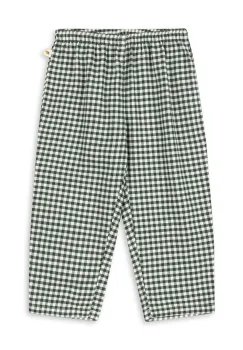 Konges Slojd pantaloni de bumbac pentru copii FORET PANTS GOTS cu model, KS104195 imagine