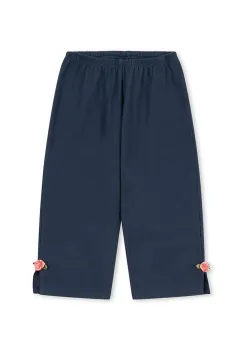 Konges Slojd pantaloni de bumbac pentru copii PAMI PANTS GOTS culoarea bleumarin, uni, KS103956 imagine