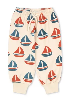 Konges Slojd pantaloni de trening din bumbac pentru copii LOUPY LOU SWEAT PANTS OCS imagine